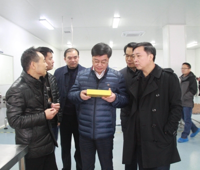 江西省檢察院黨組成員、副檢察長徐勝平一行來公司走訪調(diào)研