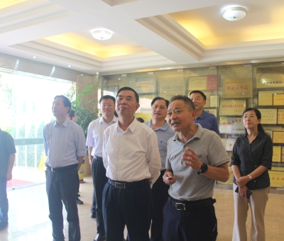 江西省人大常委會委員、省人大監(jiān)察司法委副主任委員何剛一行蒞臨仙客來調(diào)研知識產(chǎn)權(quán)創(chuàng)建工作