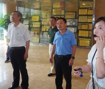 省市場(chǎng)監(jiān)督管理局一級(jí)巡視員蔡瑋蒞臨仙客來(lái)公司調(diào)研